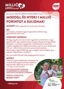 A Millió Lépés az Életért - plakát